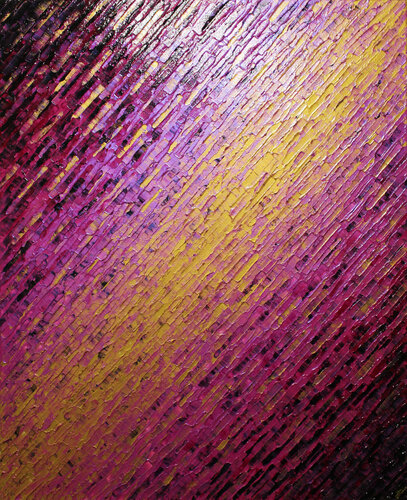 Texture couteau or rose par Jonathan Pradillon, Peinture en vente sur Singulart