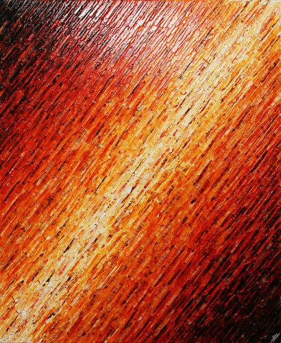 Texture couteau blanc rouge par Jonathan Pradillon, Peinture en vente sur Singulart