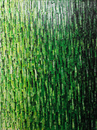 Fondu blanc vert par Jonathan Pradillon, Peinture en vente sur Singulart