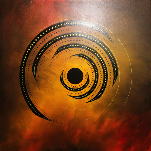 Rotation jaune par Jonathan Pradillon, Peinture en vente sur Singulart