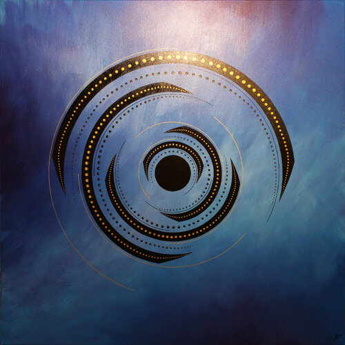 Rotation bleue Jonathan Pradillon