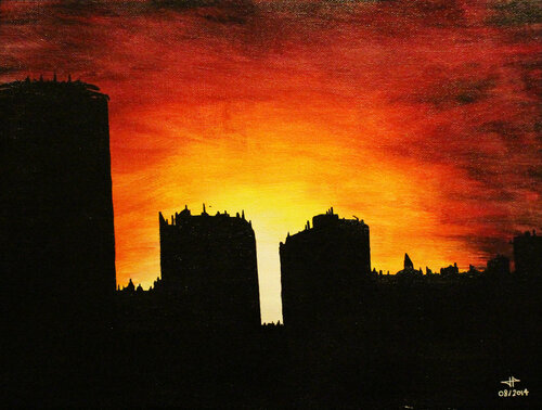Urbanisation van Jonathan Pradillon, Schilderij te koop op Singulart