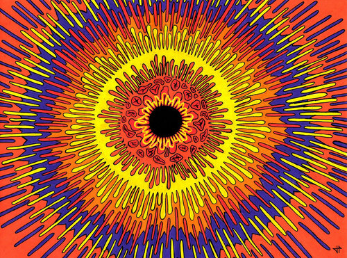 Pupille par Jonathan Pradillon, Œuvre sur papier en vente sur Singulart