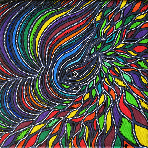 Perception par Jonathan Pradillon, Peinture en vente sur Singulart