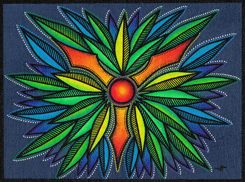 Masque Abstrait par Jonathan Pradillon, Peinture en vente sur Singulart