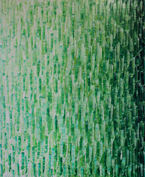 Fondu couleur blanc vert clair Jonathan Pradillon