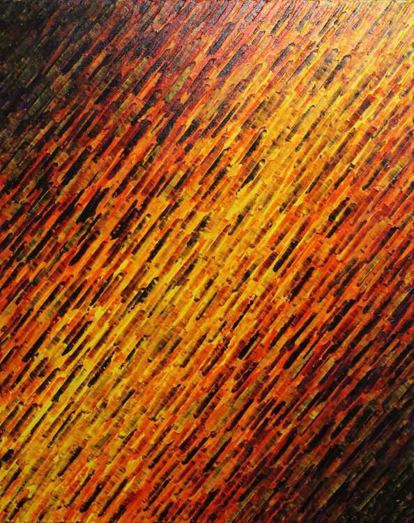 Grande texture couteau brasillante Jonathan Pradillon