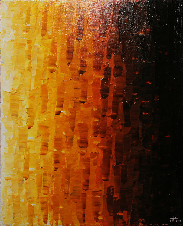 Fondu orangé Jonathan Pradillon