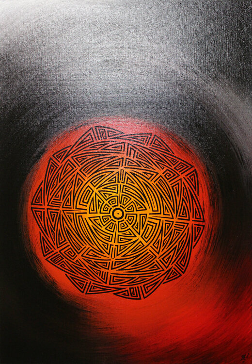Soleil tribal Jonathan Pradillon