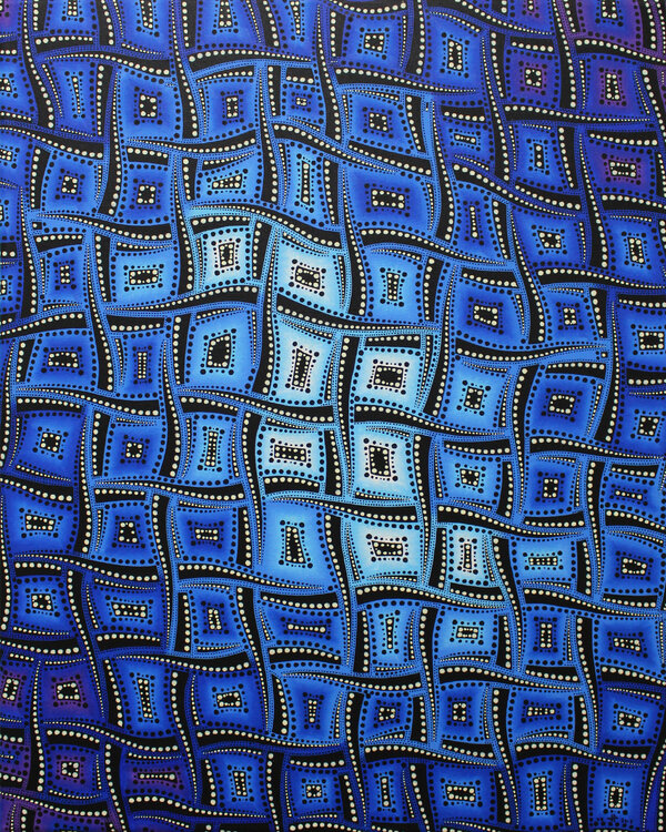 Mouvements de couleurs bleutés Jonathan Pradillon