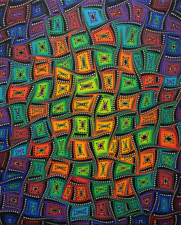 Mouvements de couleurs mixtes Jonathan Pradillon