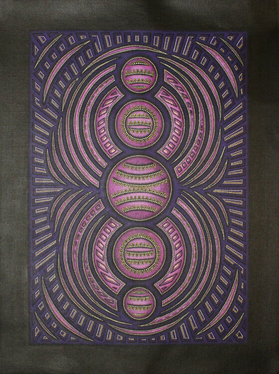 Cycle violet Jonathan Pradillon