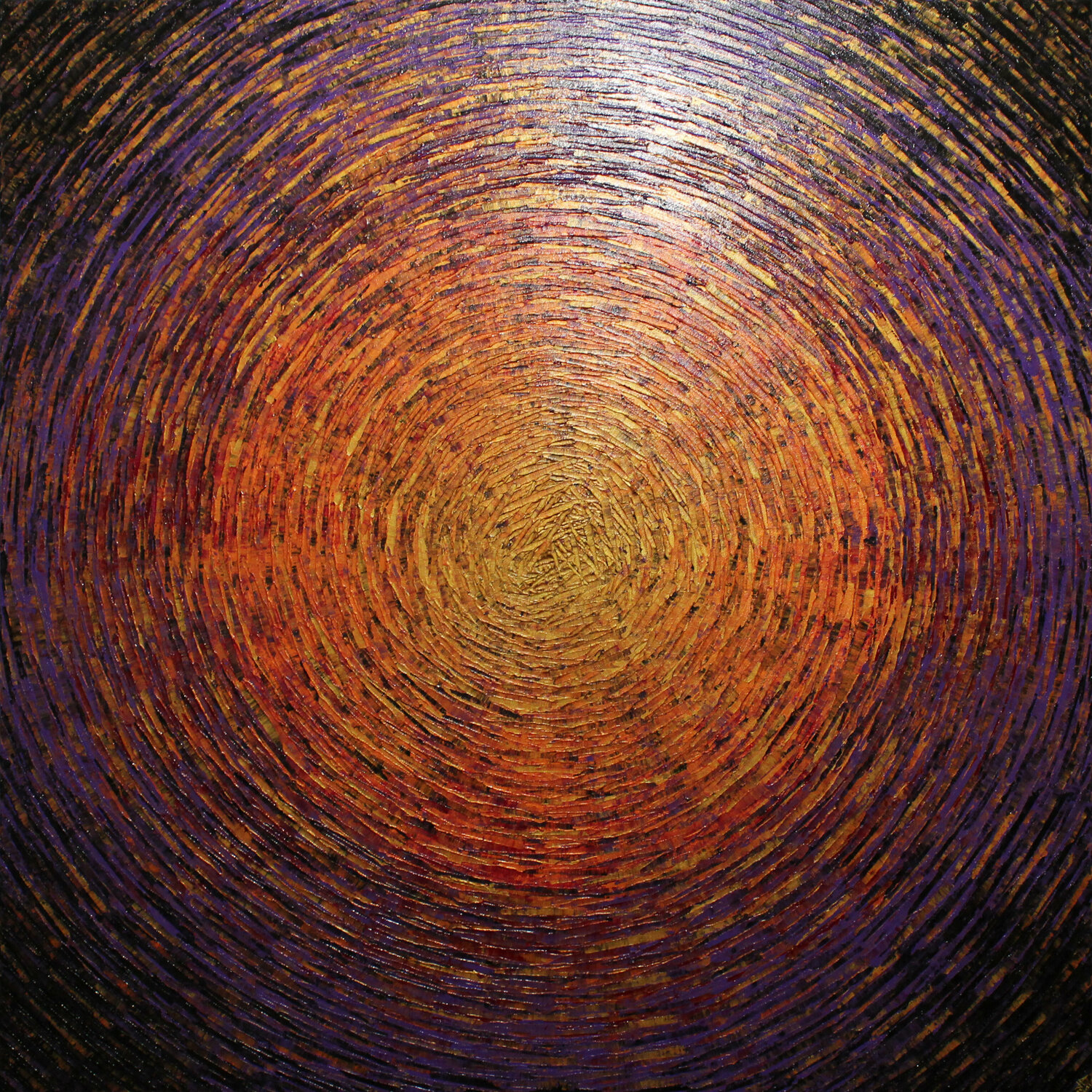 Vaste éclat or orange violet Jonathan Pradillon