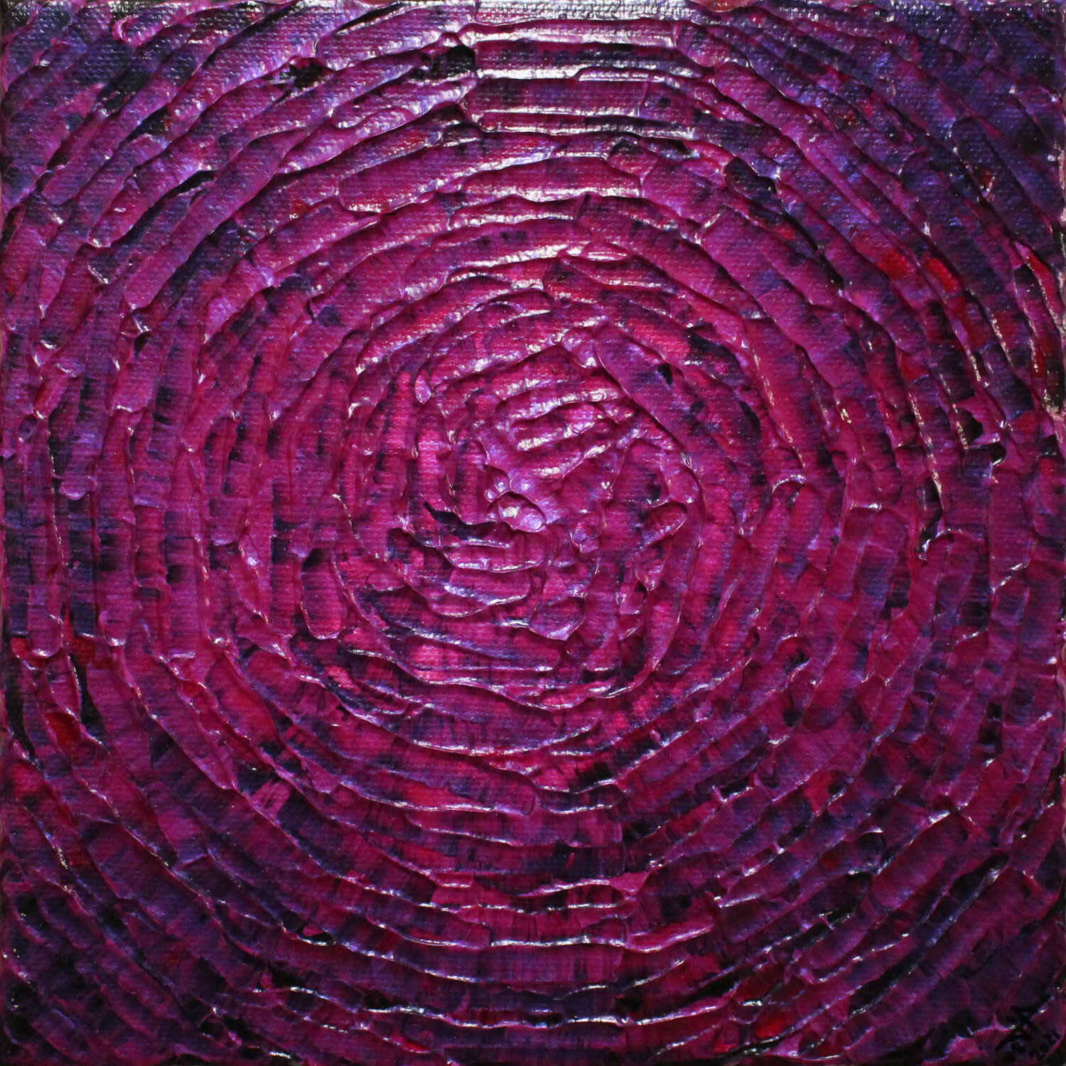 Petit éclat rose iridescent Jonathan Pradillon