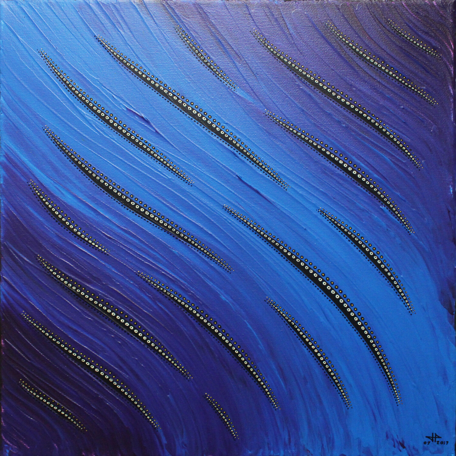 Fluidité bleue Jonathan Pradillon