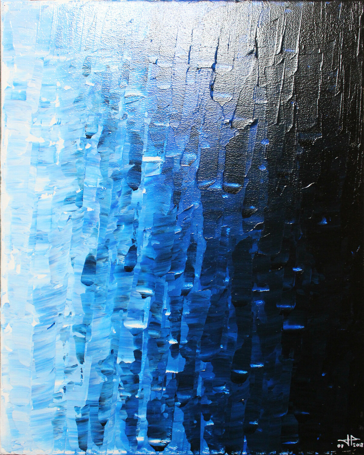 Fondu bleu Jonathan Pradillon
