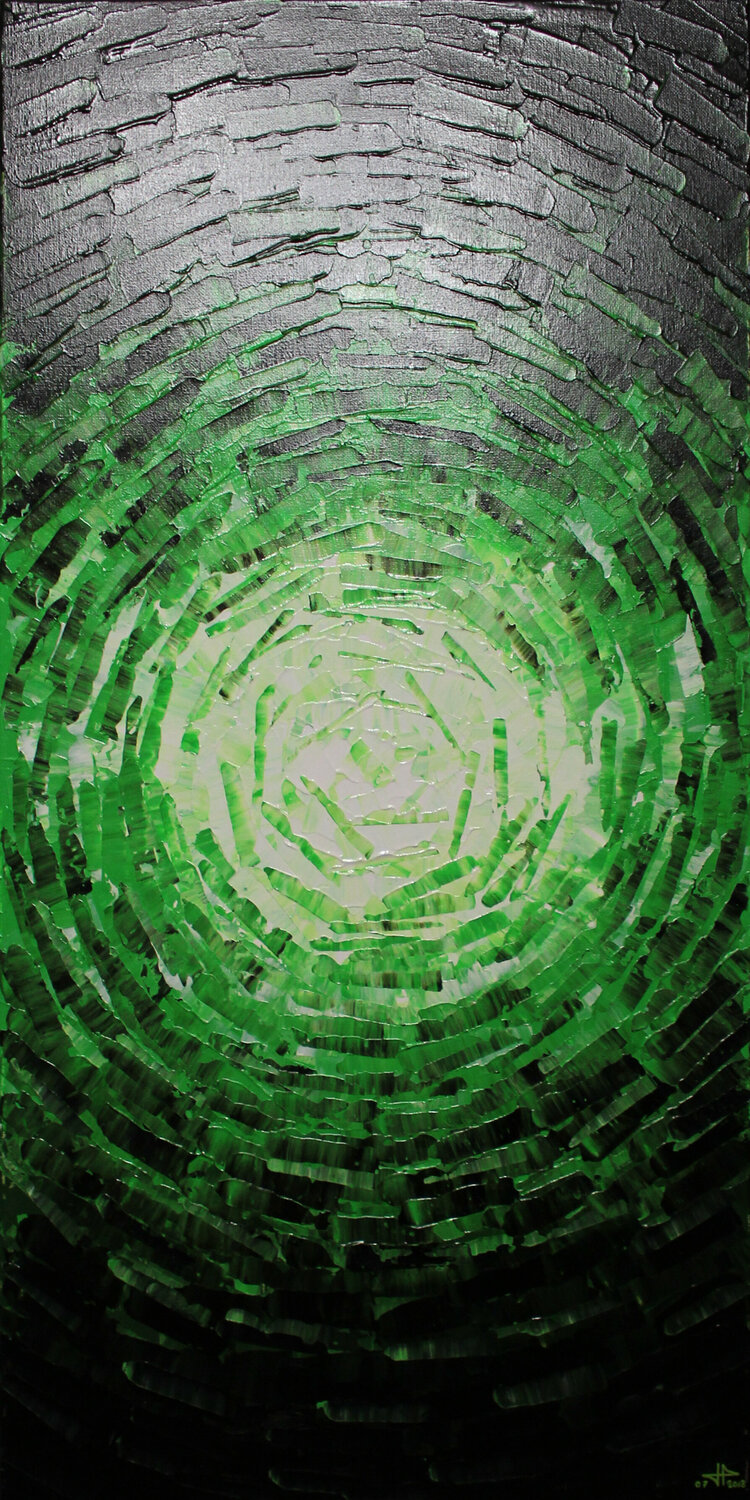 Éclat luminescent verdoyant Jonathan Pradillon
