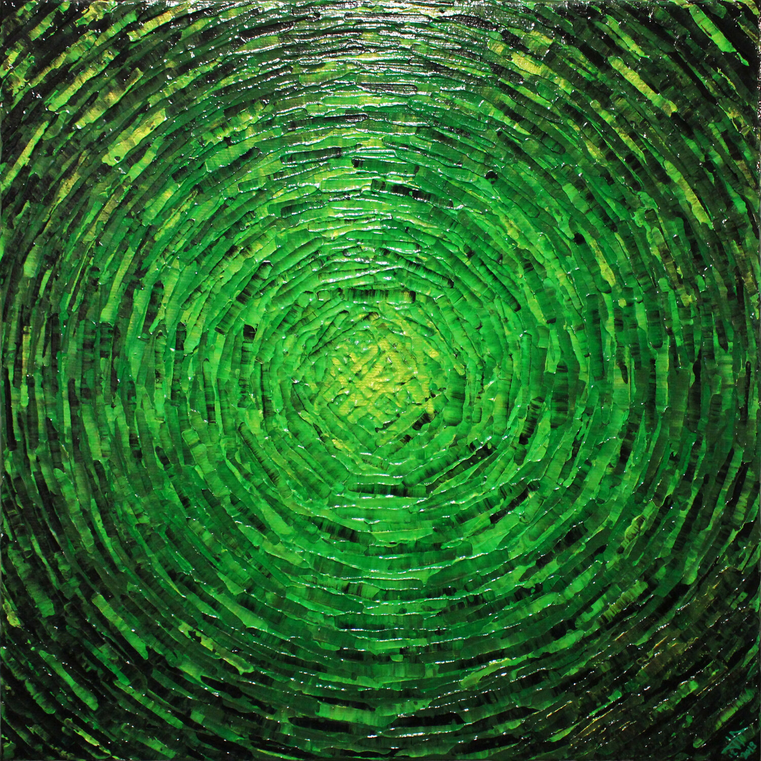 Éclaté de couleur verdoyant Jonathan Pradillon