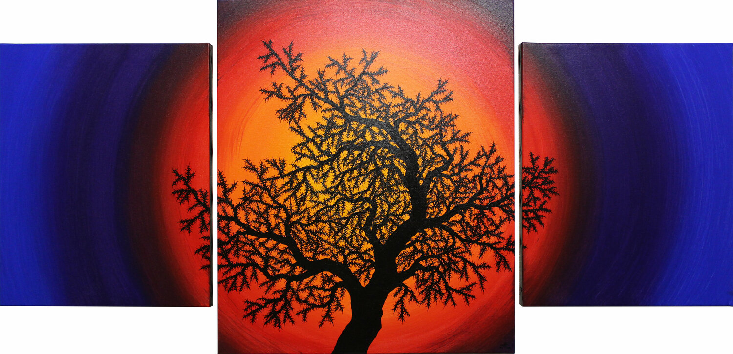 Silhouette d’arbre de vie Jonathan Pradillon