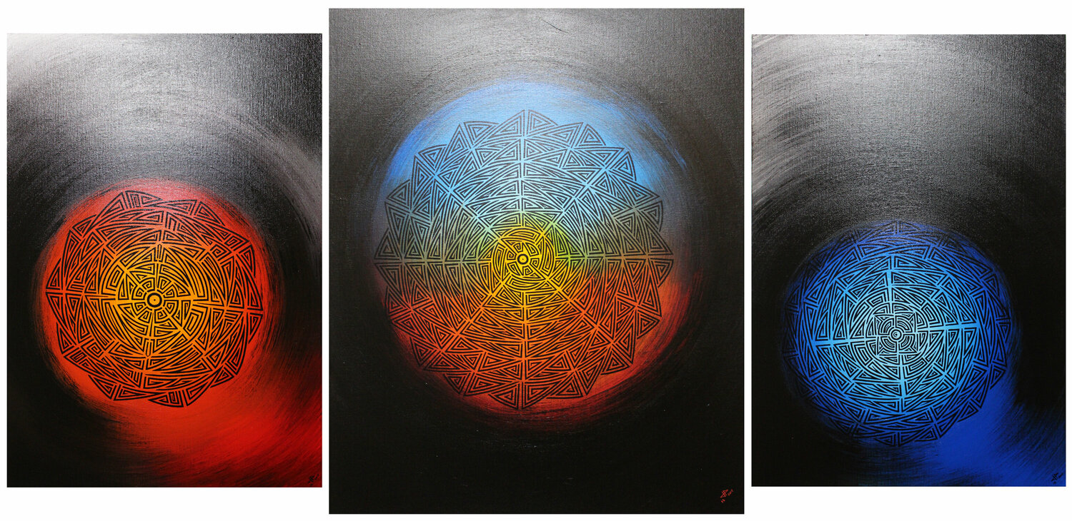 Corps céleste tribal Jonathan Pradillon