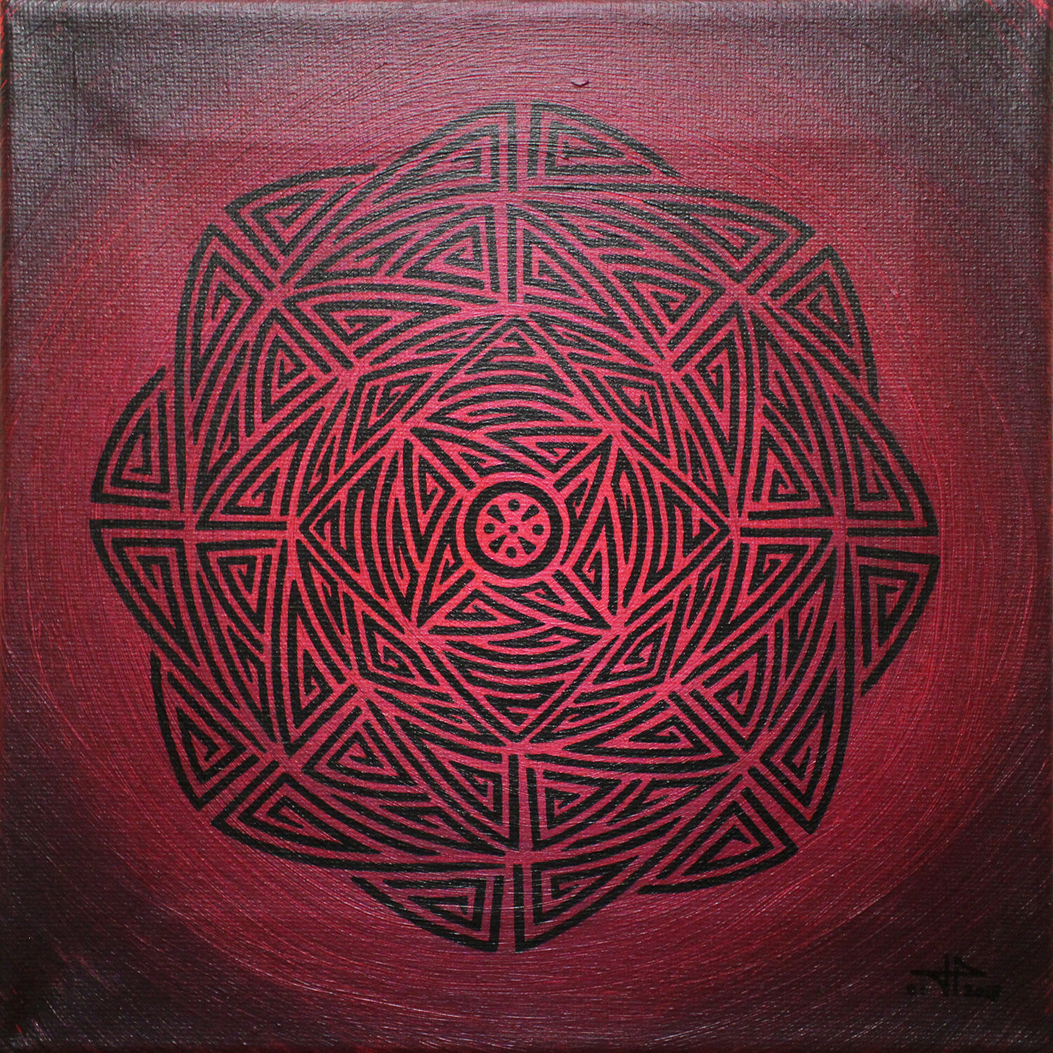 Fuchsia tribal Jonathan Pradillon