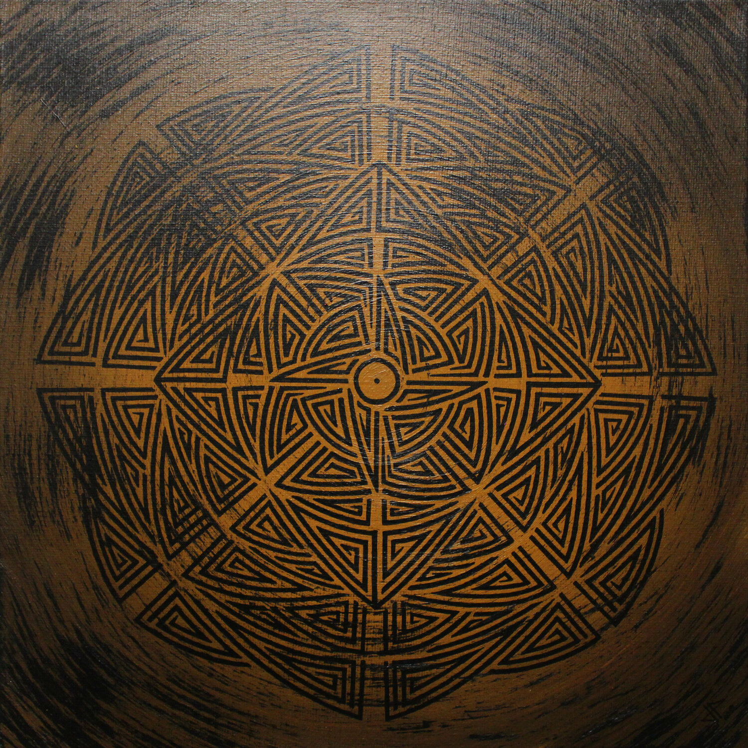 Marron tribal Jonathan Pradillon