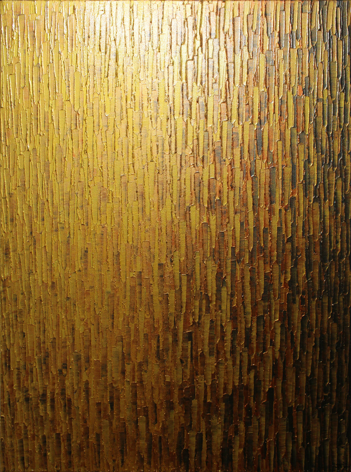 Fondu doré bronze Jonathan Pradillon