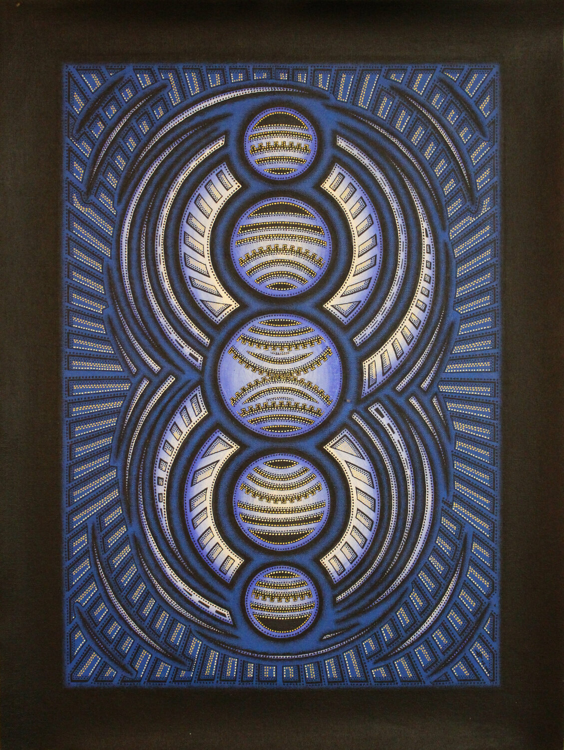 Cycle bleu Jonathan Pradillon