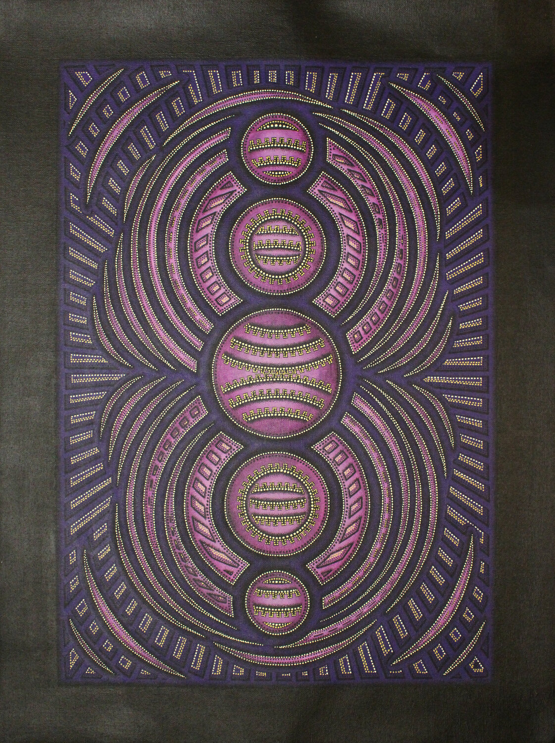 Cycle violet Jonathan Pradillon