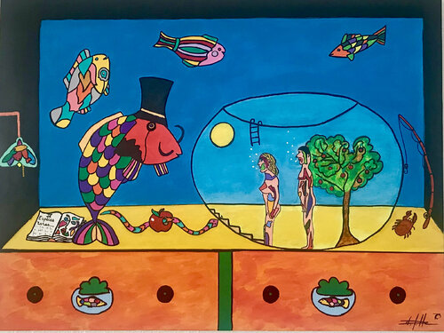 Espèces rares by Philippe Seigle, Painting for Sale on Singulart