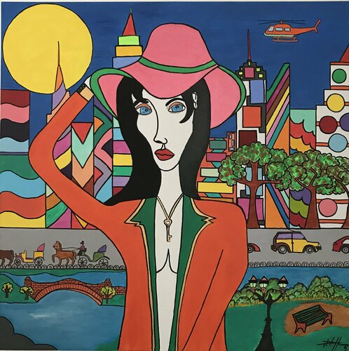 The Park di Philippe Seigle, Pittura in vendita su Singulart