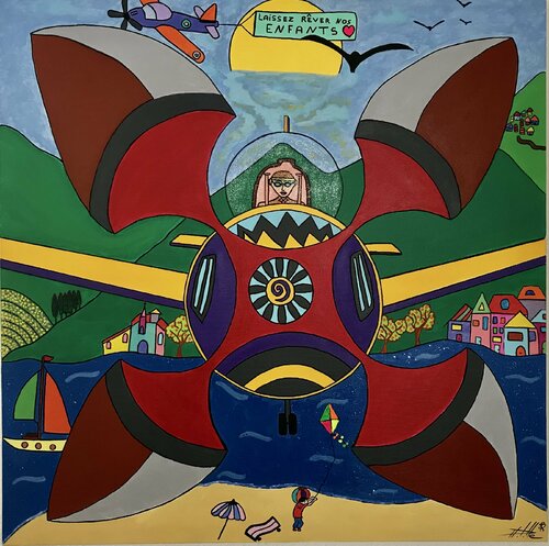 Rêves d’enfants von Philippe Seigle, Malerei kaufen auf Singulart