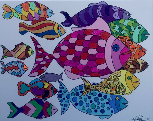 L’anticonformiste van Philippe Seigle, Schilderij te koop op Singulart