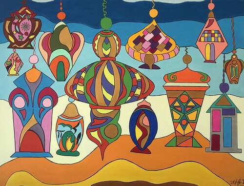 Light is Life van Philippe Seigle, Schilderij te koop op Singulart