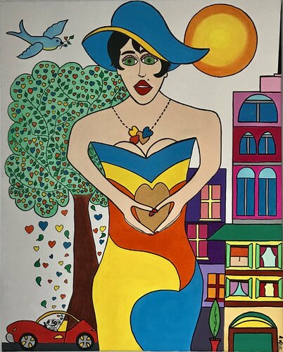 Valentine amoureuse von Philippe Seigle, Malerei kaufen auf Singulart