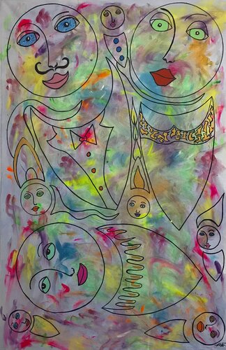 Famille princière van Philippe Seigle, Schilderij te koop op Singulart