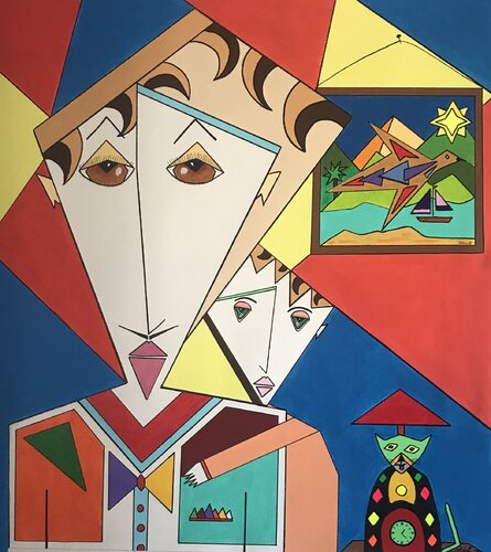 Mon Père, mon héros by Philippe Seigle, Painting for Sale on Singulart