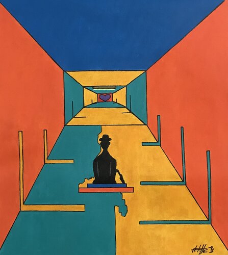 Loneliness van Philippe Seigle, Schilderij te koop op Singulart