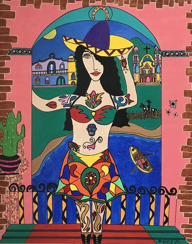 La patrona von Philippe Seigle, Malerei kaufen auf Singulart