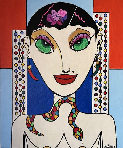 Miss Yutu by Philippe Seigle, Painting for Sale on Singulart