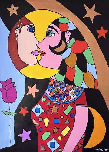 Sweet tentation van Philippe Seigle, Schilderij te koop op Singulart