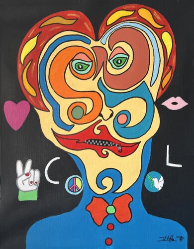 L’adolescent van Philippe Seigle, Schilderij te koop op Singulart