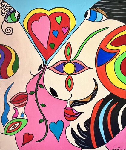 Amoureux van Philippe Seigle, Schilderij te koop op Singulart