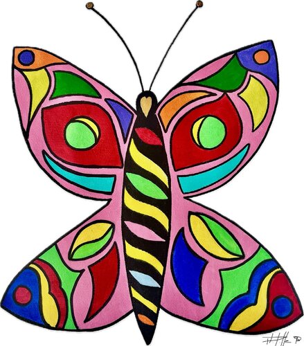 Borboleta di Philippe Seigle, Pittura in vendita su Singulart