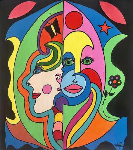 Le cœur a parlé de Philippe Seigle, Pintura a la venta en Singulart