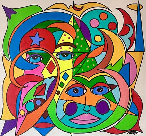 Célébration van Philippe Seigle, Schilderij te koop op Singulart