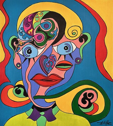 L’amoureux van Philippe Seigle, Schilderij te koop op Singulart