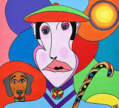 Les vieux complices van Philippe Seigle, Schilderij te koop op Singulart