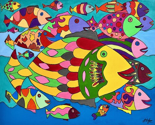 Les conquérants di Philippe Seigle, Pittura in vendita su Singulart