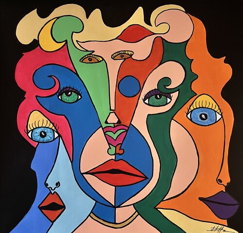 Fragments d’Âme van Philippe Seigle, Schilderij te koop op Singulart